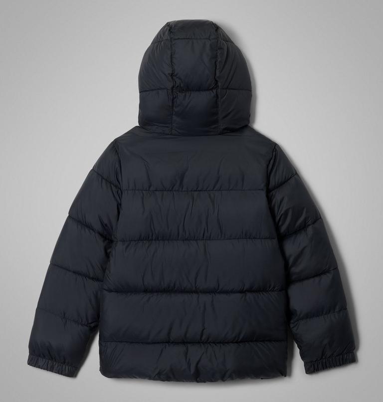 Youth Puffect II Hooded Jacket, Color: Black, image 2