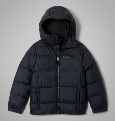 Youth Puffect II Hooded Jacket, Color: Black, image 11
