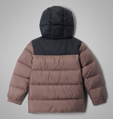 Youth Puffect II Hooded Jacket, Color: Iron, Black, image 6
