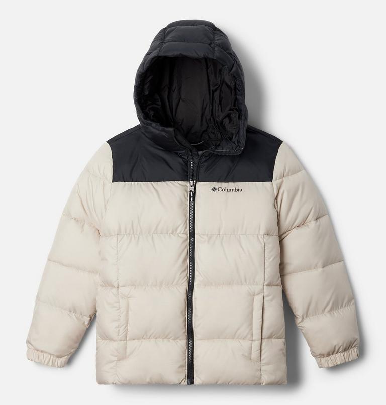 Youth Puffect II Hooded Jacket, Color: Dark Stone, Black, image 1