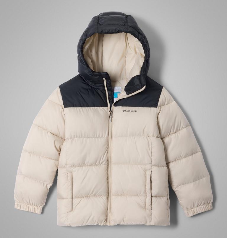 Youth Puffect II Hooded Jacket, Color: Dark Stone, Black, image 1