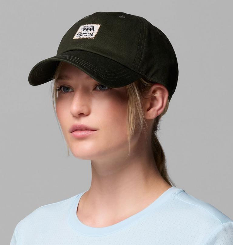 Unisex Provisions Cap, Color: Greenscape, Woven Bear, image 5