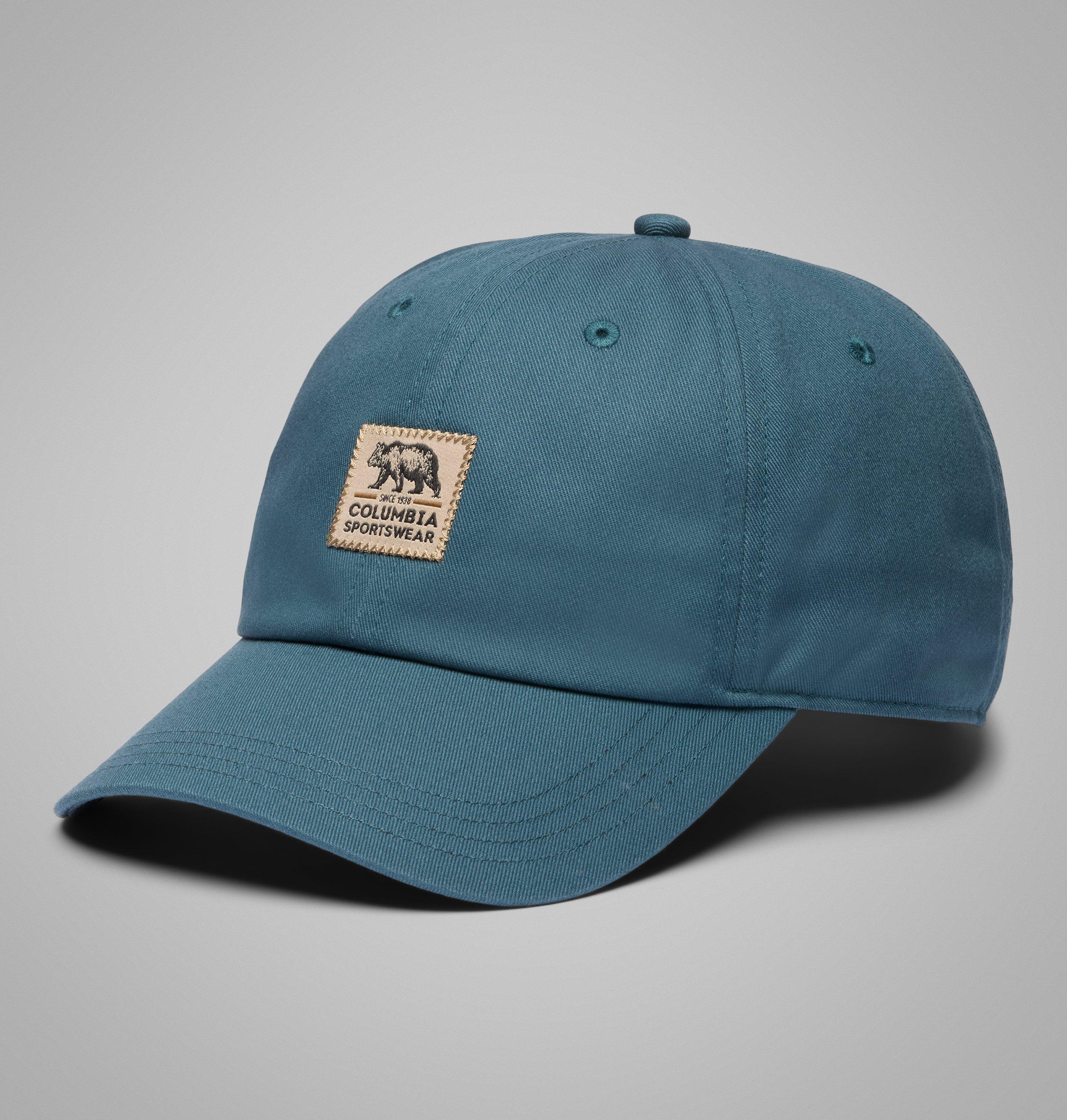 Columbia Sportswear Unisex Blue Columbia - Provisions™ Cap - Ever, Woven Bear Small