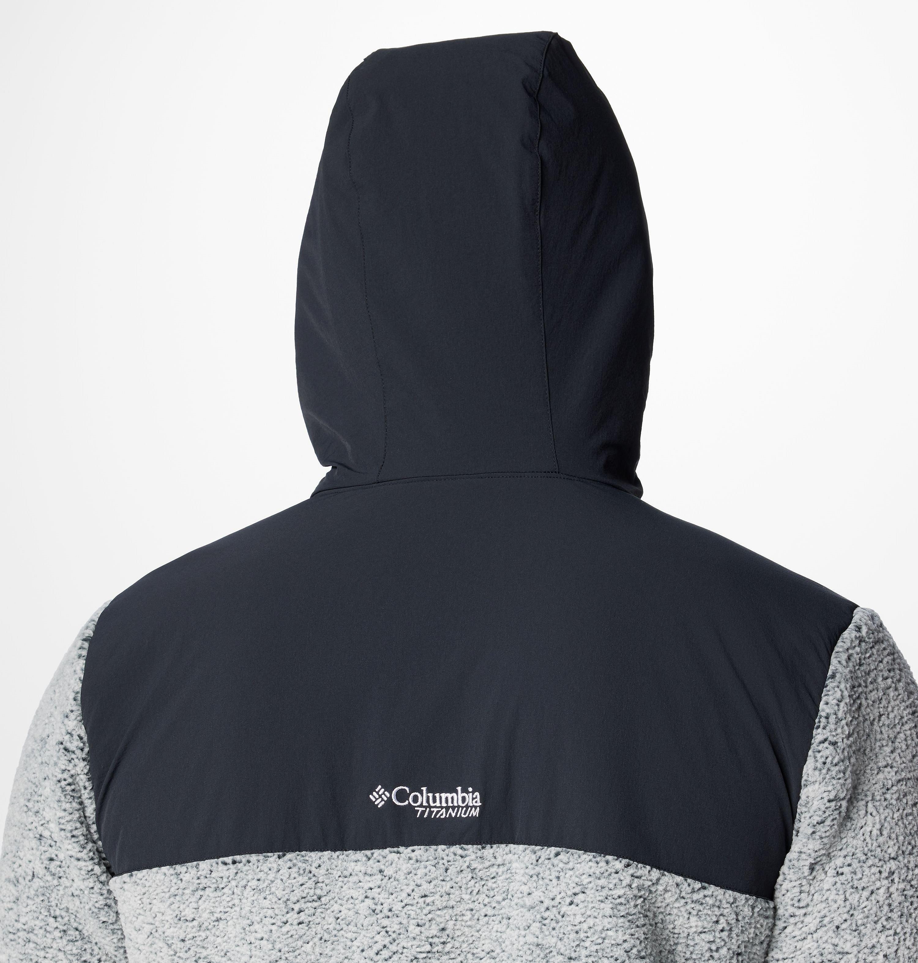 Manteau en polaire avec fermeture éclair pleine longueur en sherpa Arctic Crest pour homme 9