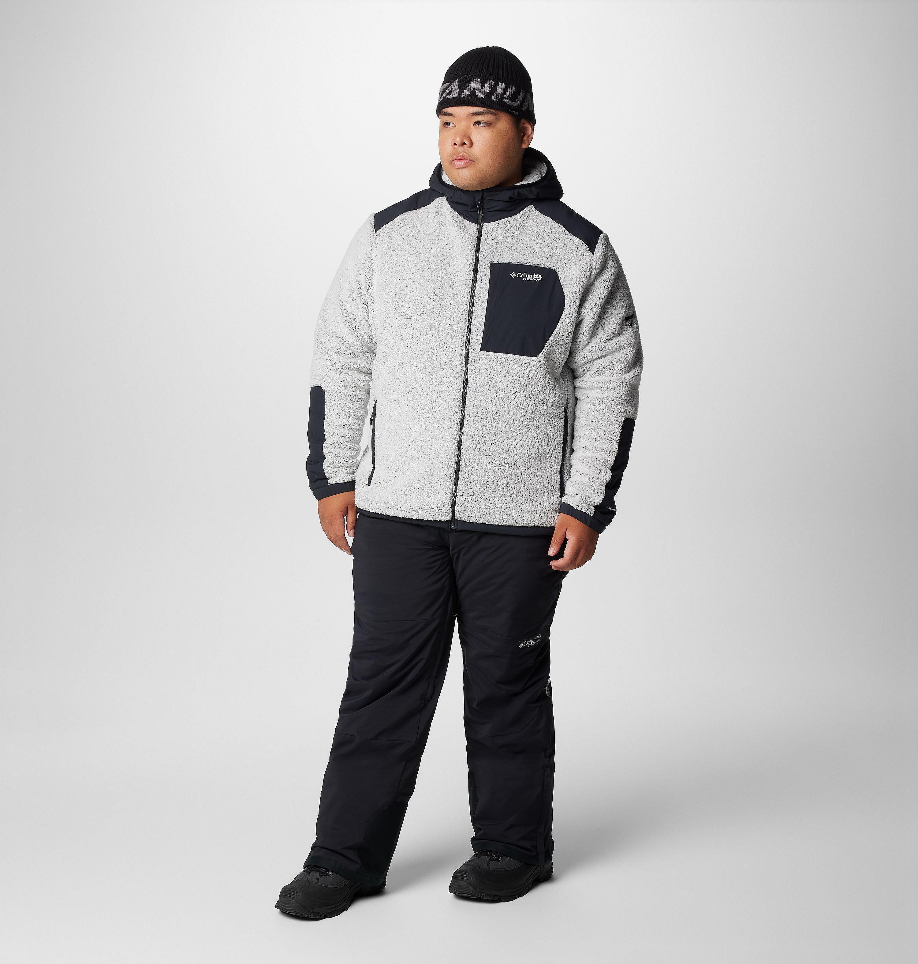 Men's Arctic Crest Sherpa Full Zip Fleece Jacket - Big 3