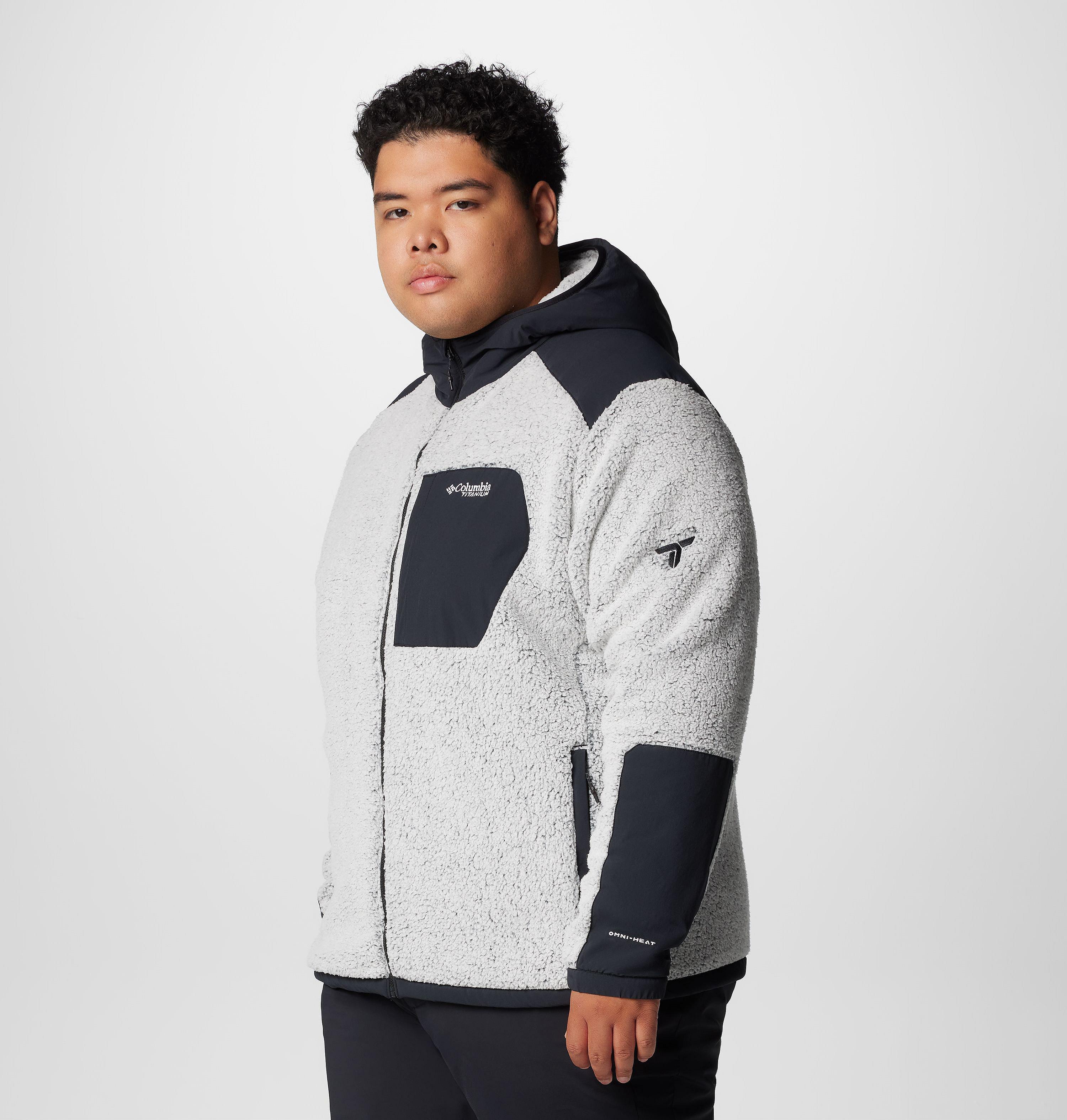 Men's Arctic Crest Sherpa Full Zip Fleece Jacket - Big 4