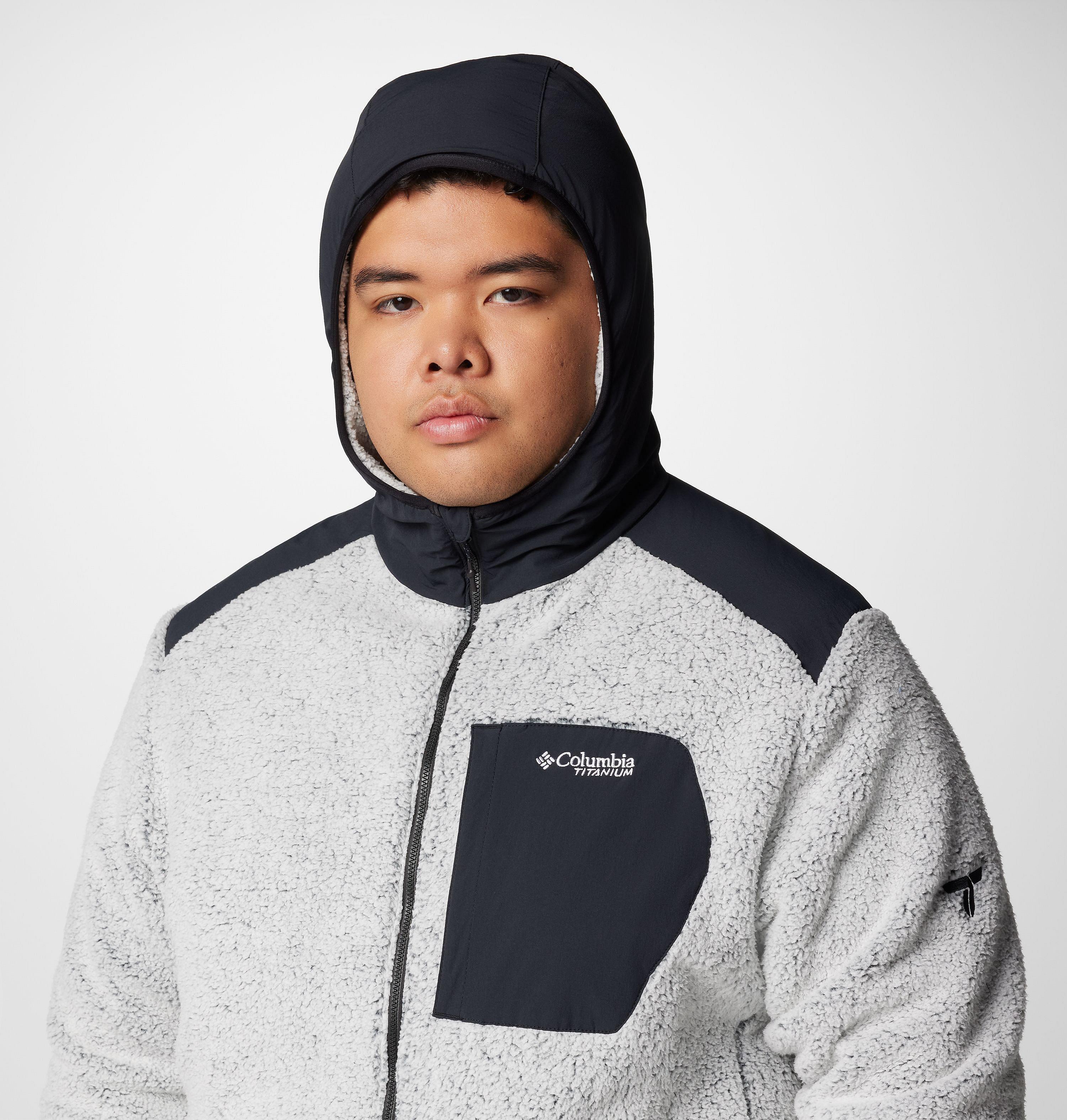 Men's Arctic Crest Sherpa Full Zip Fleece Jacket - Big 5
