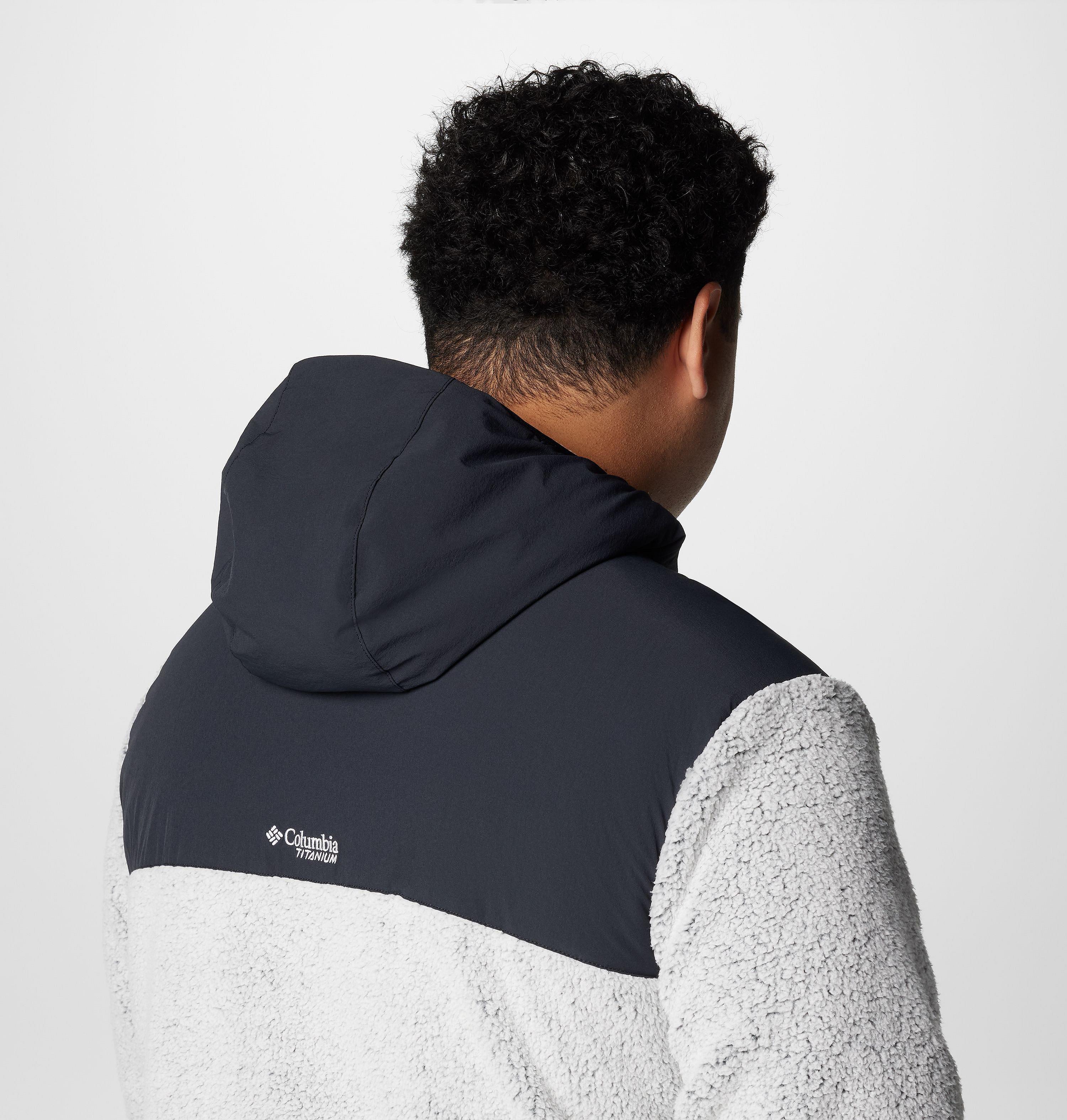 Men's Arctic Crest Sherpa Full Zip Fleece Jacket - Big 6