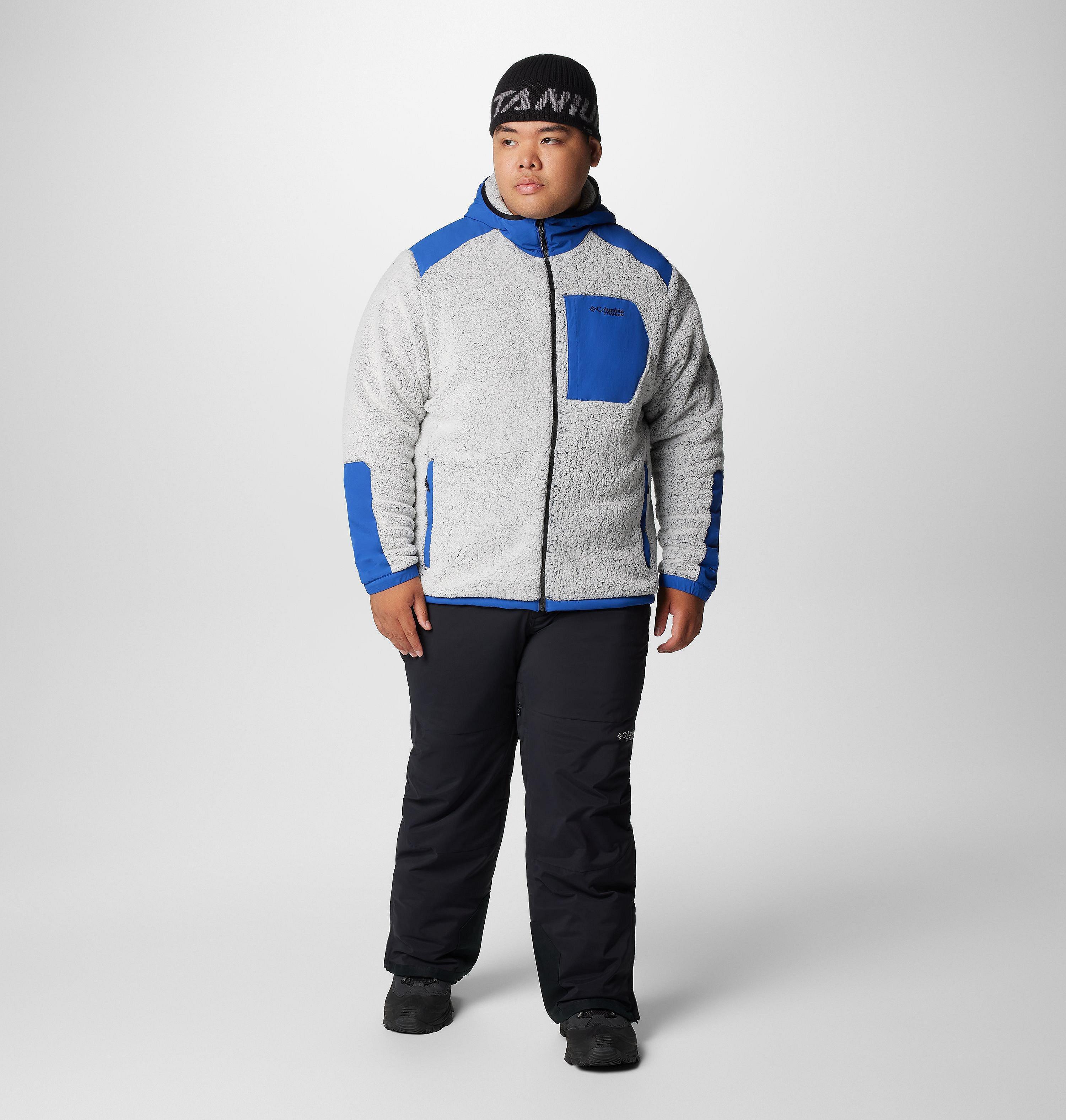 Men's Arctic Crest Sherpa Full Zip Fleece Jacket - Big 3