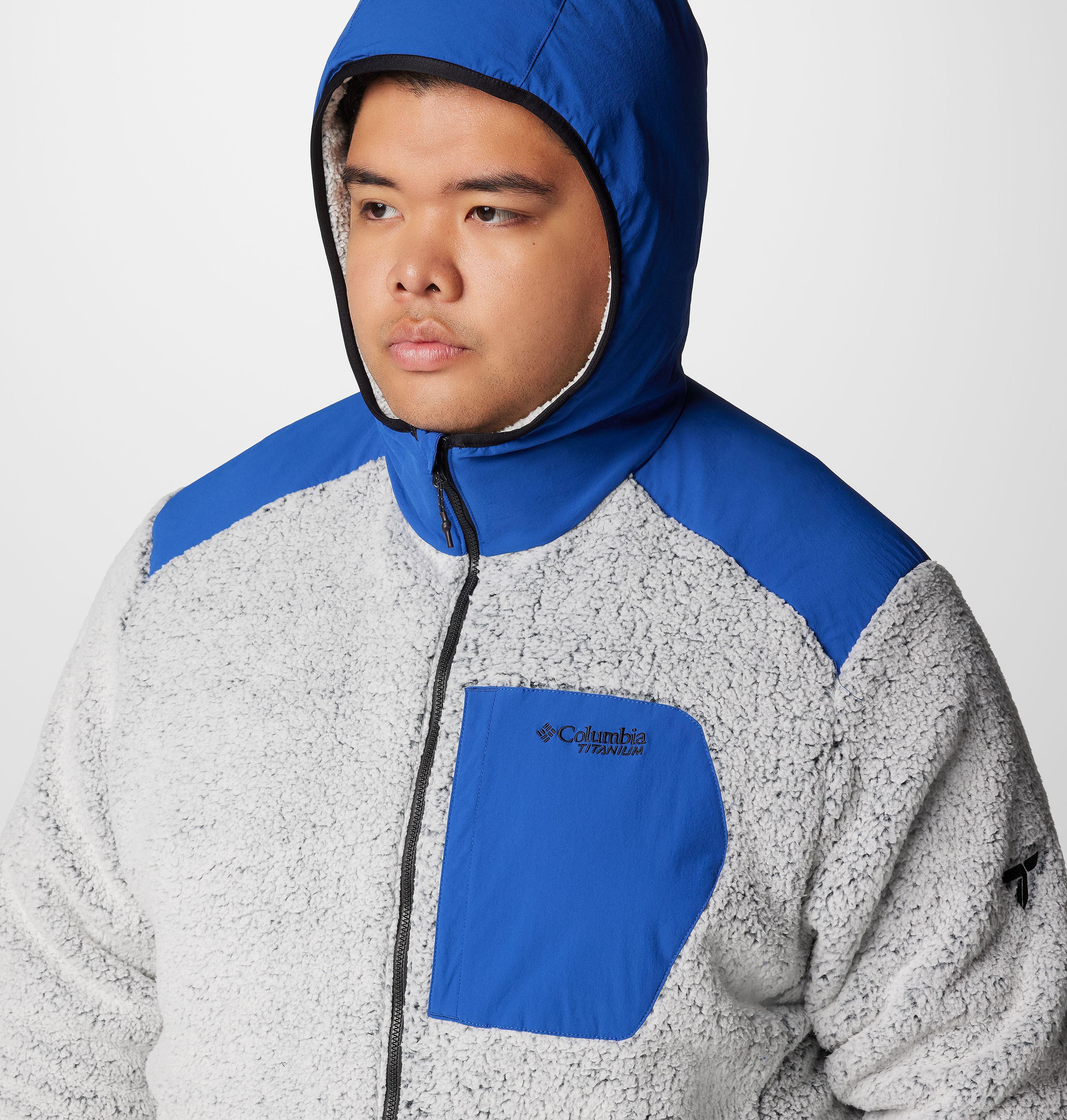Men's Arctic Crest Sherpa Full Zip Fleece Jacket - Big 5