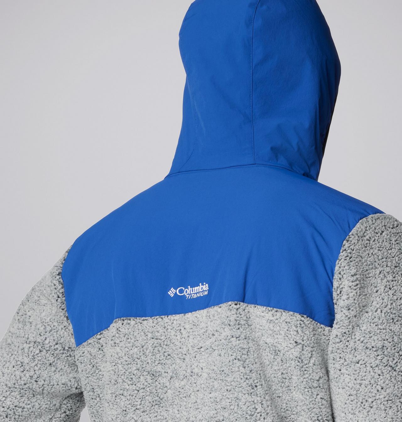 Manteau en polaire avec fermeture éclair pleine longueur en sherpa Arctic Crest™ pour hommes – Grandes tailles 5