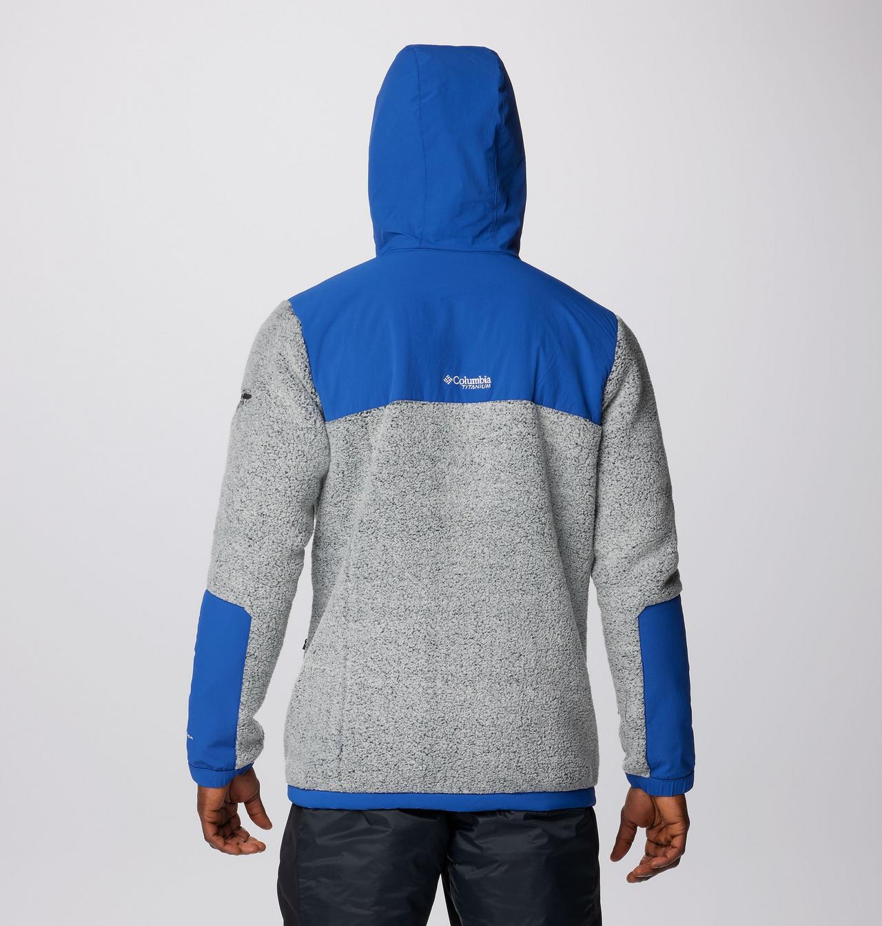 Manteau en polaire avec fermeture éclair pleine longueur en sherpa Arctic Crest™ pour hommes – Grandes tailles 2