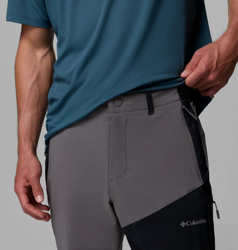 Pantalón softshell Columbia Tech para hombre, Color: City Grey, Black, image 4