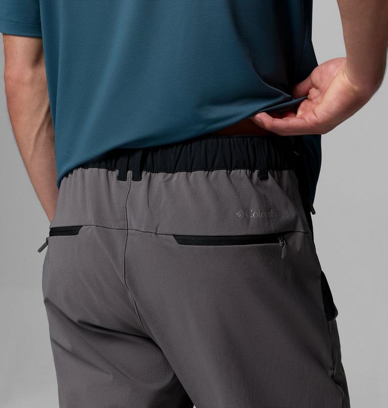 Pantalón softshell Columbia Tech para hombre, Color: City Grey, Black, image 6
