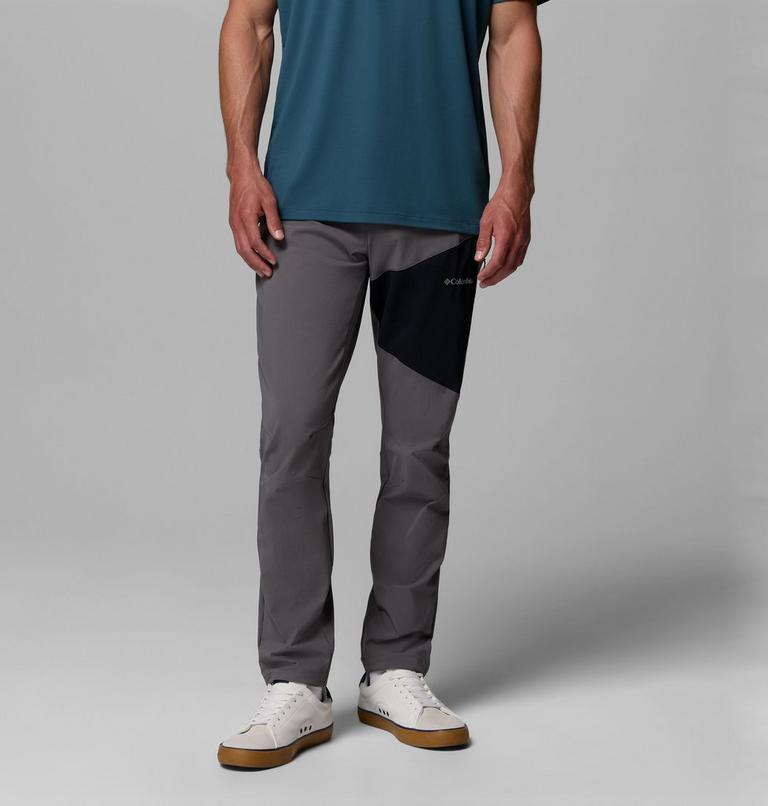 Pantalón softshell Columbia Tech para hombre, Color: City Grey, Black, image 1