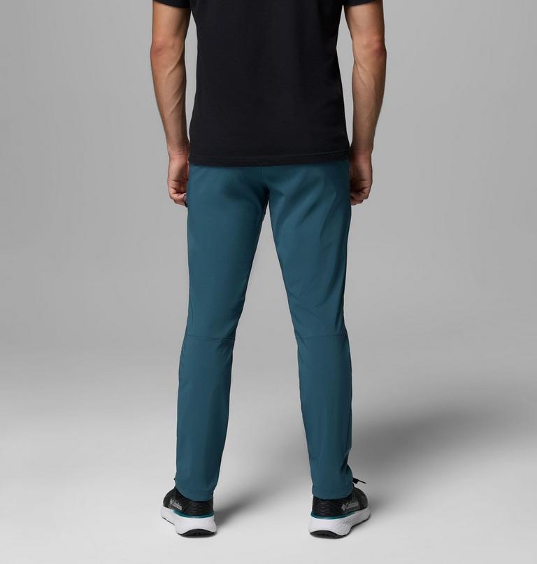 Men's Columbia Tech Softshell Trousers, Color: Everblue, Crushed Blue, image 3