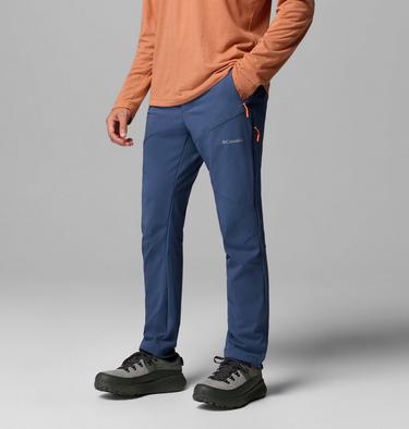 Men's Columbia Tech Softshell Trousers, Color: Dark Mountain, image 4