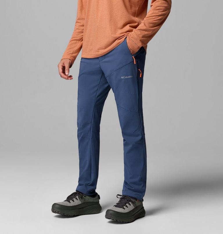 Men's Columbia Tech Softshell Trousers, Color: Dark Mountain, image 4