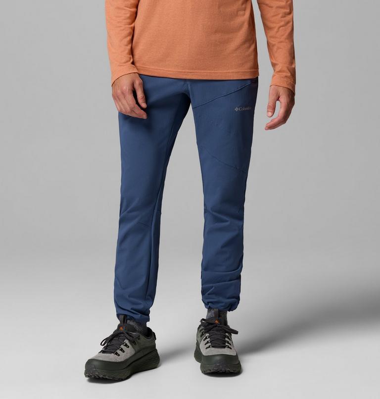 Men's Columbia Tech Softshell Trousers, Color: Dark Mountain, image 5
