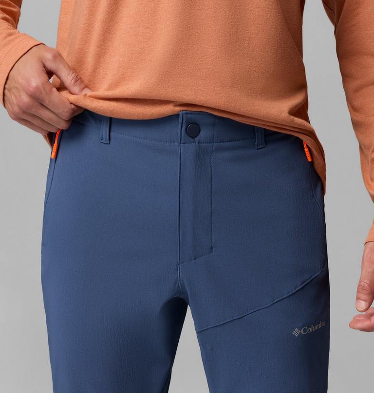 Men's Columbia Tech Softshell Trousers, Color: Dark Mountain, image 6