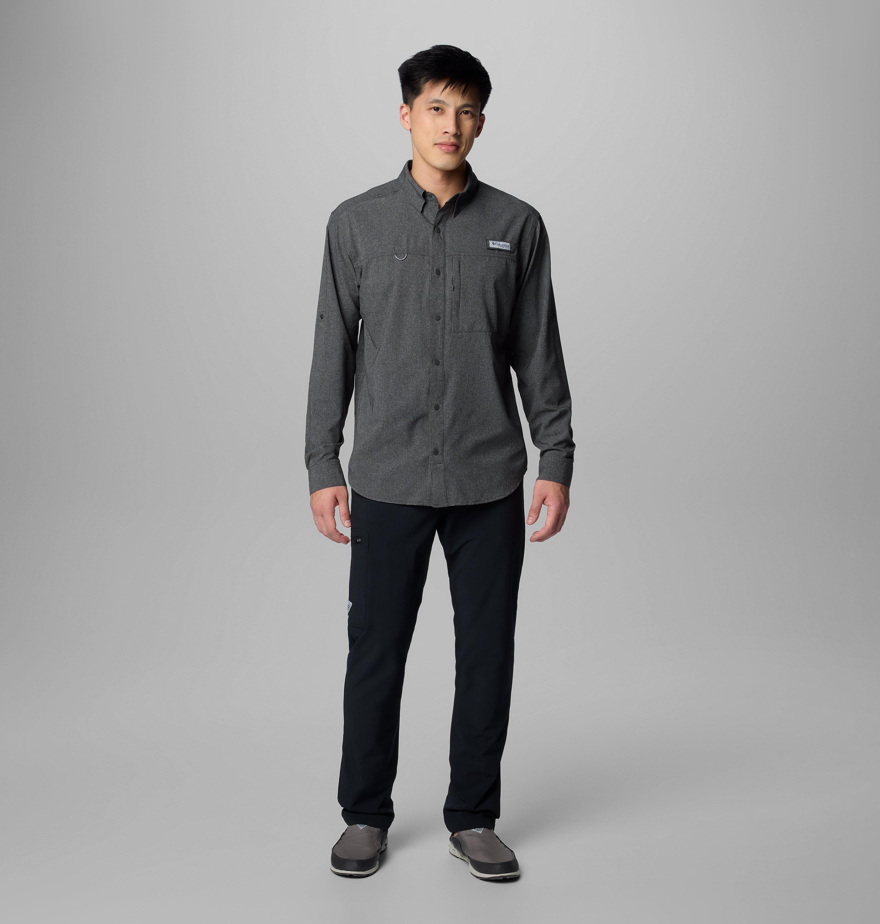 Men's PFG Solar Breeze Woven Long Sleeve Shirt 3