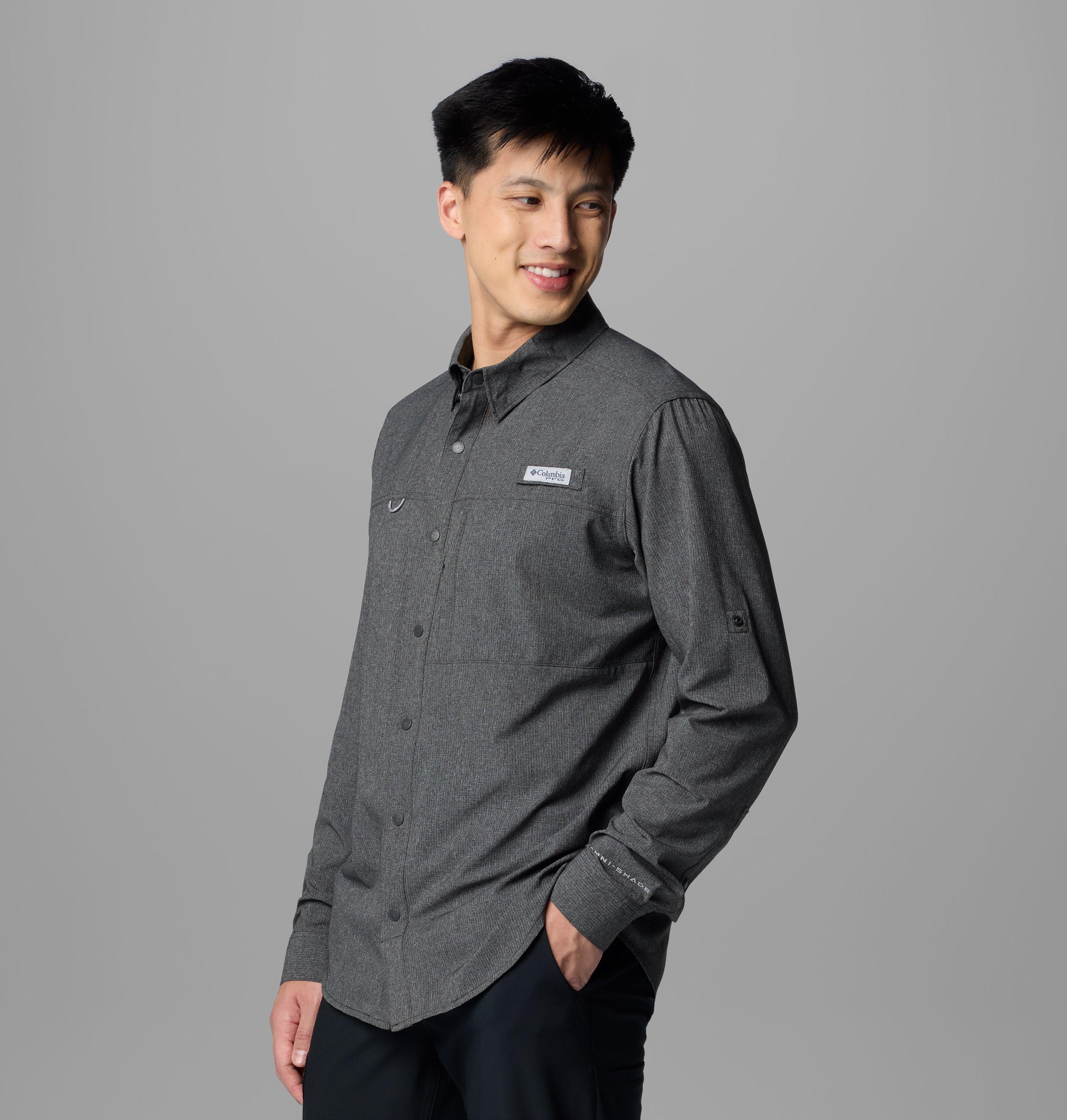 Men's PFG Solar Breeze Woven Long Sleeve Shirt 4