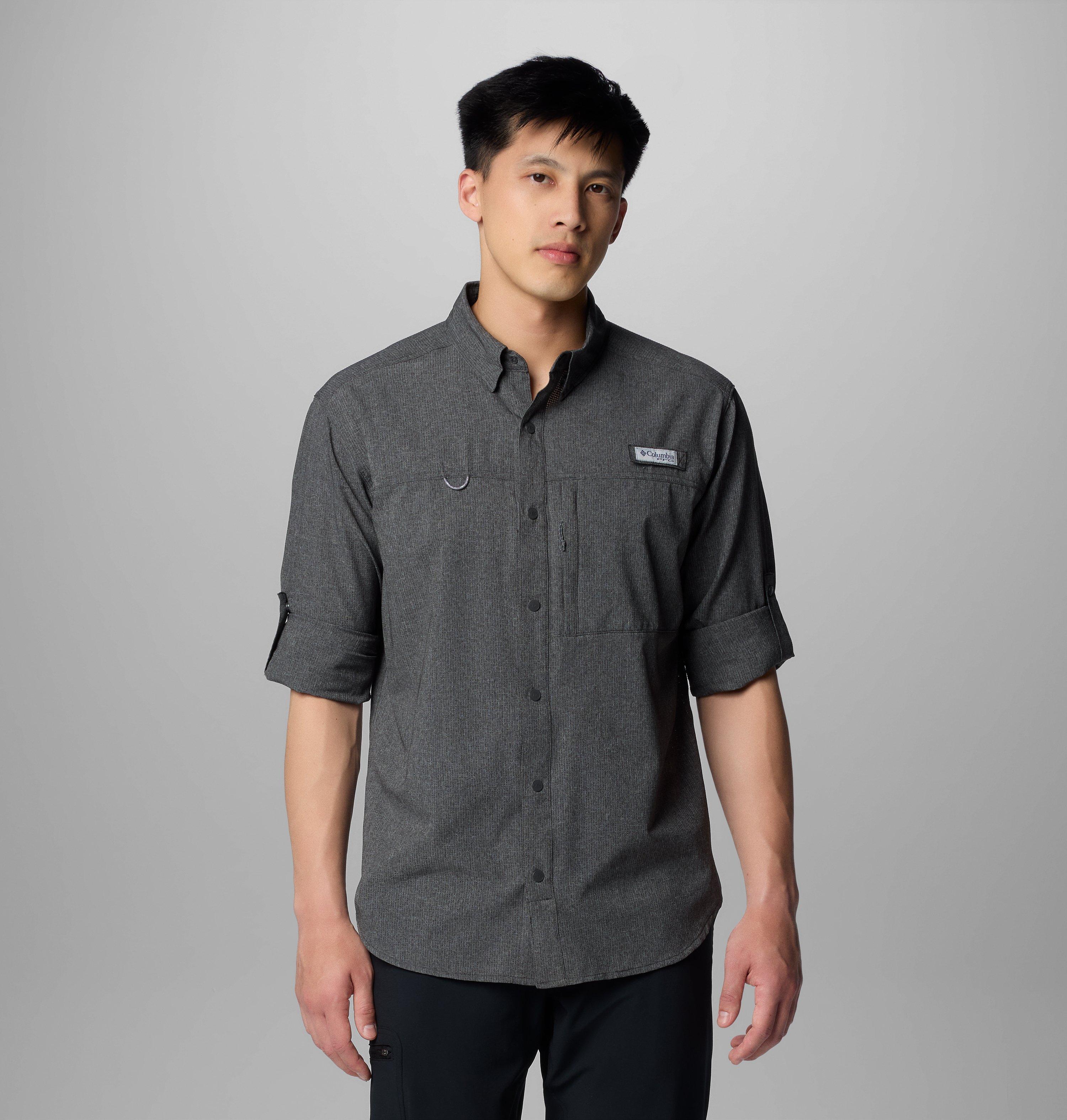 Men's PFG Solar Breeze Woven Long Sleeve Shirt 7