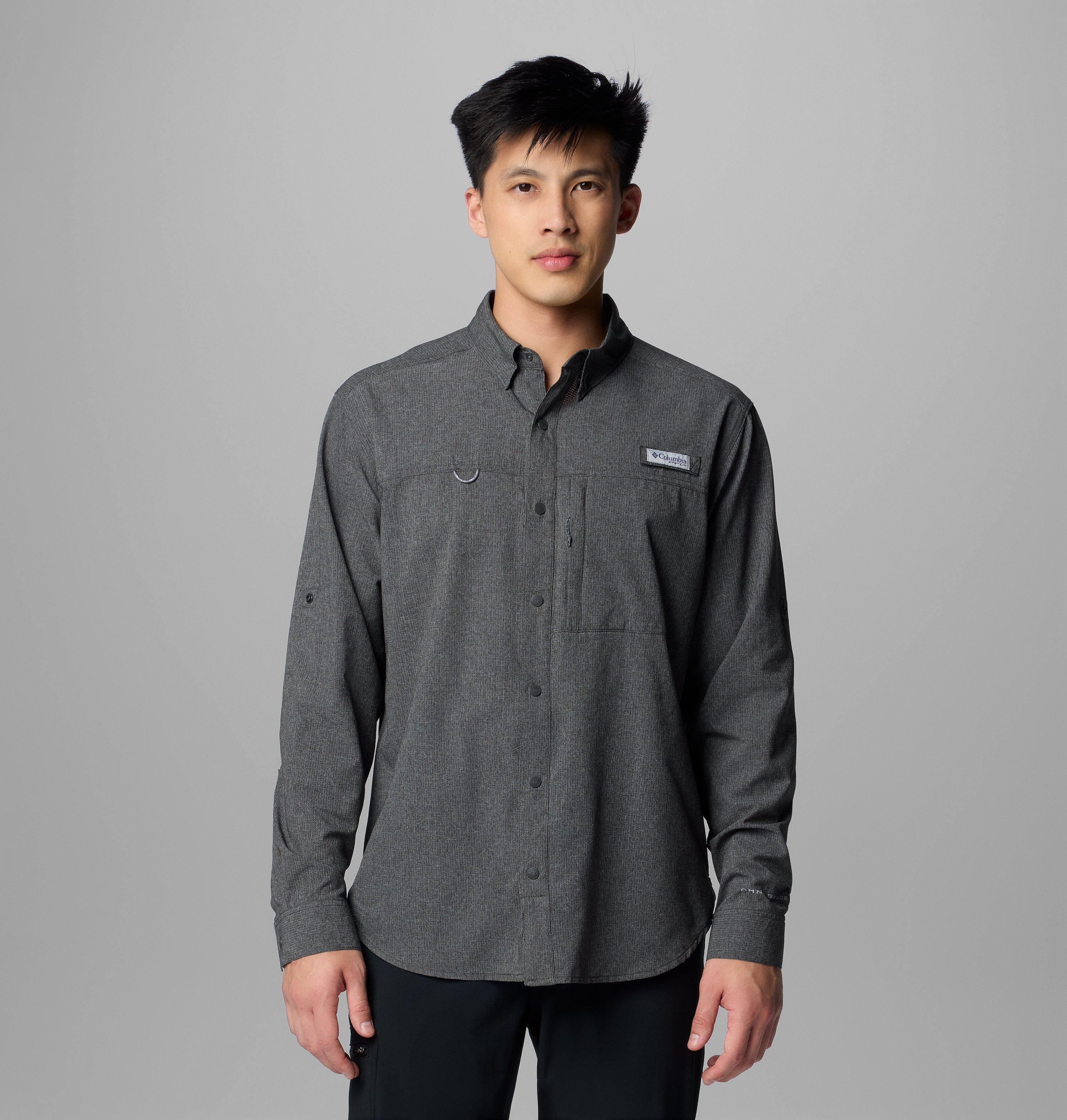 Men's PFG Solar Breeze Woven Long Sleeve Shirt 1