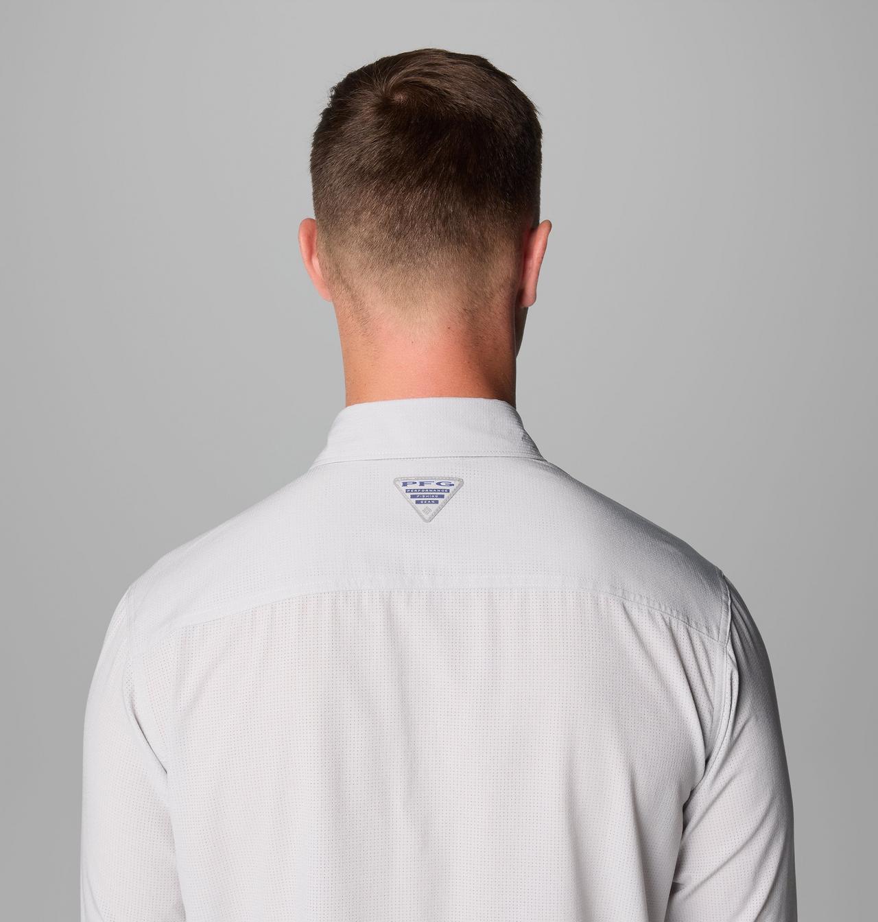 Men's PFG Solar Breeze™ Woven Long Sleeve Shirt 6