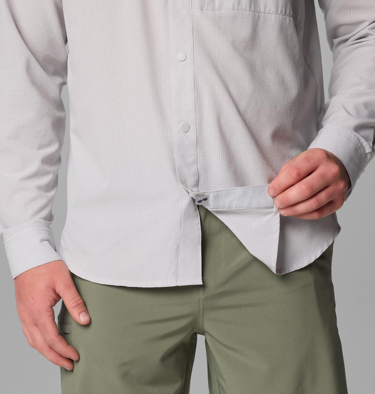 Men's PFG Solar Breeze™ Woven Long Sleeve Shirt 7