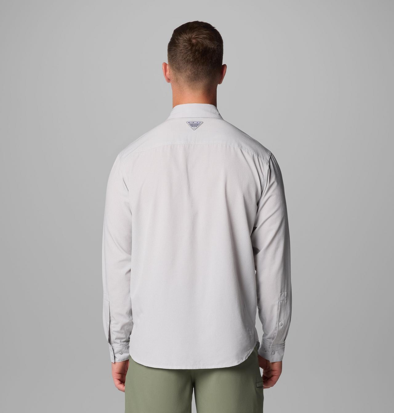 Men's PFG Solar Breeze™ Woven Long Sleeve Shirt 2