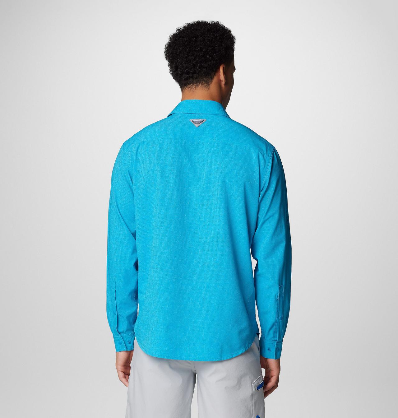 Men's PFG Solar Breeze™ Woven Long Sleeve Shirt 2