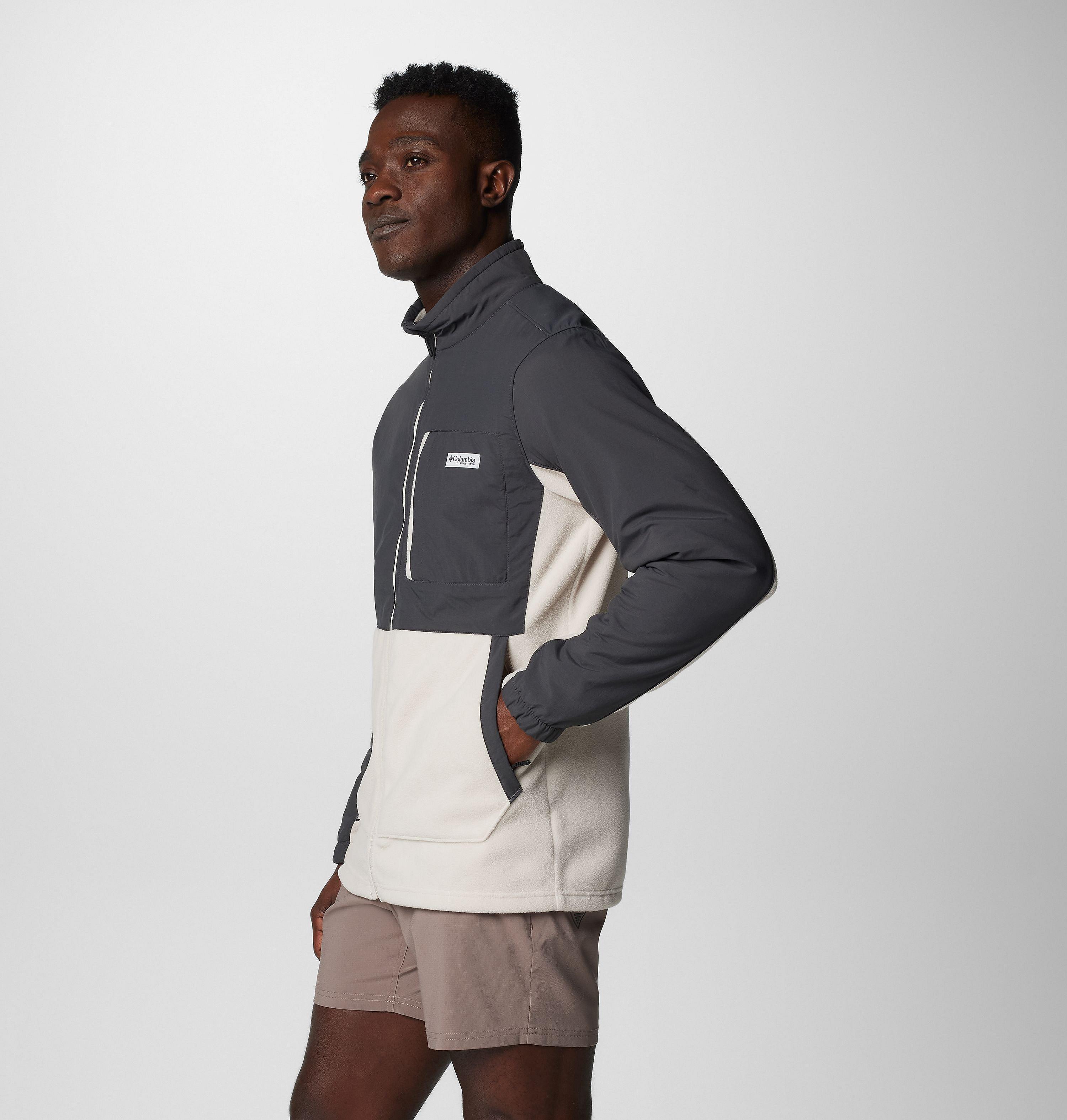 Men's PFG Uncharted Full Zip Fleece Jacket 5