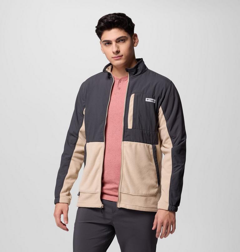 Chaqueta de forro polar PFG Uncharted para hombre, Color: Shark, Ancient Fossil, image 5