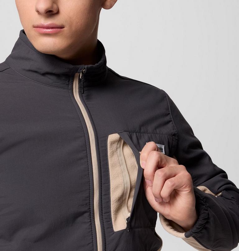 Chaqueta de forro polar PFG Uncharted para hombre, Color: Shark, Ancient Fossil, image 7