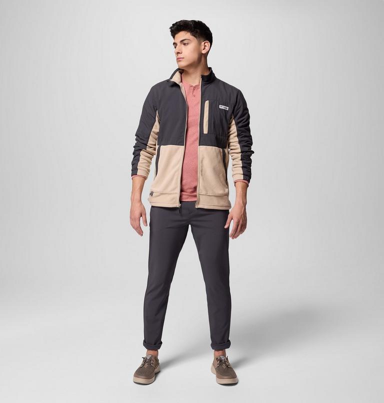 Chaqueta de forro polar PFG Uncharted para hombre, Color: Shark, Ancient Fossil, image 11
