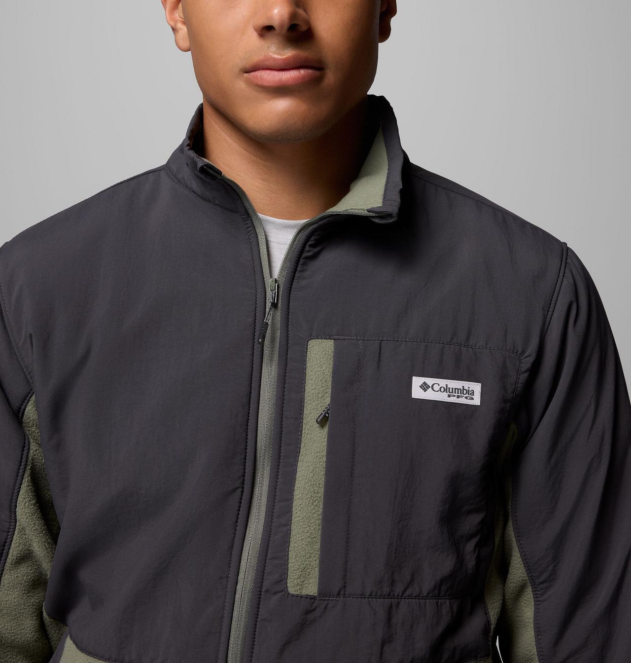 Men's PFG Uncharted™ Full Zip Fleece Jacket 7