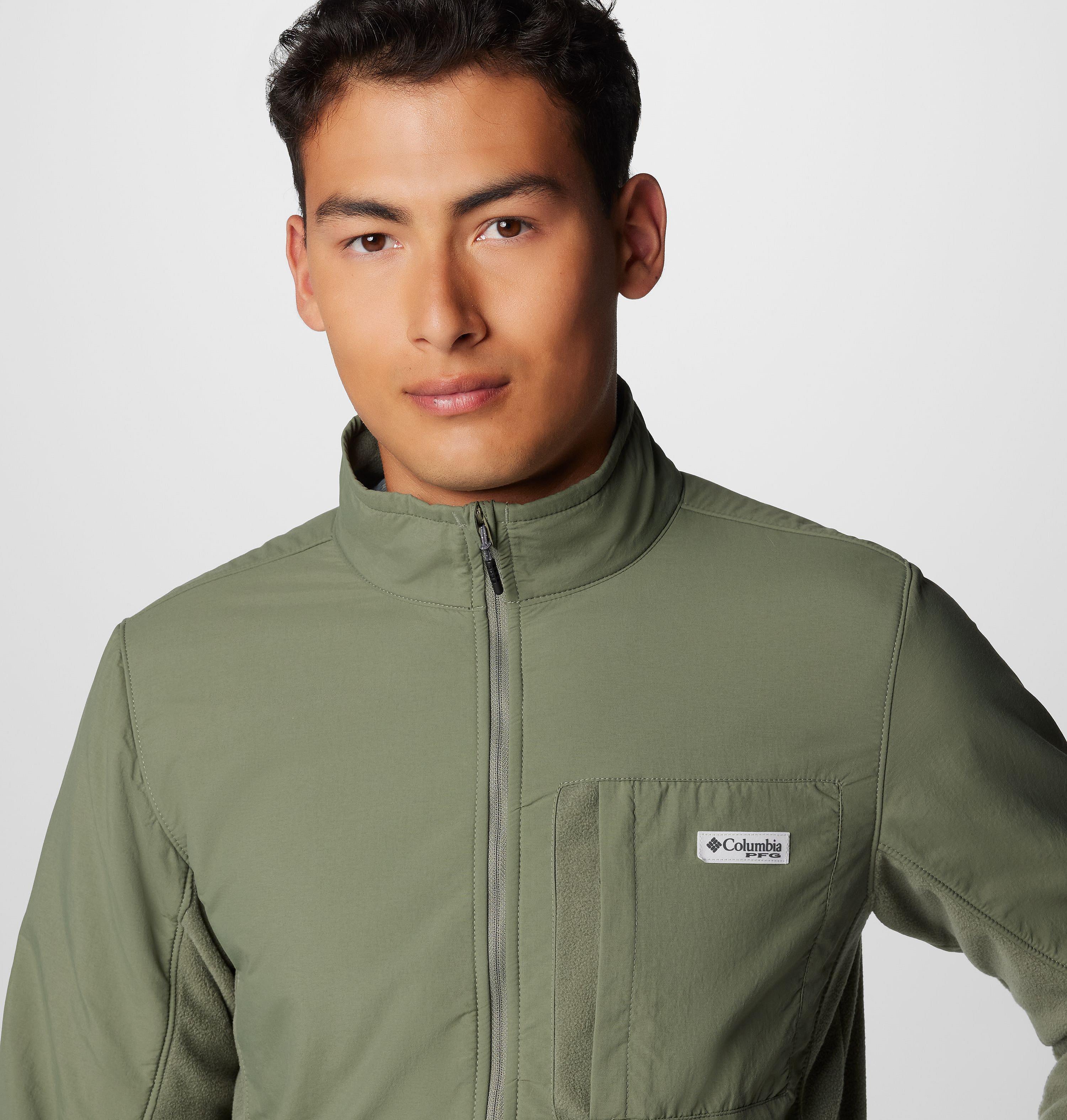 Men's PFG Uncharted Full Zip Fleece Jacket 5
