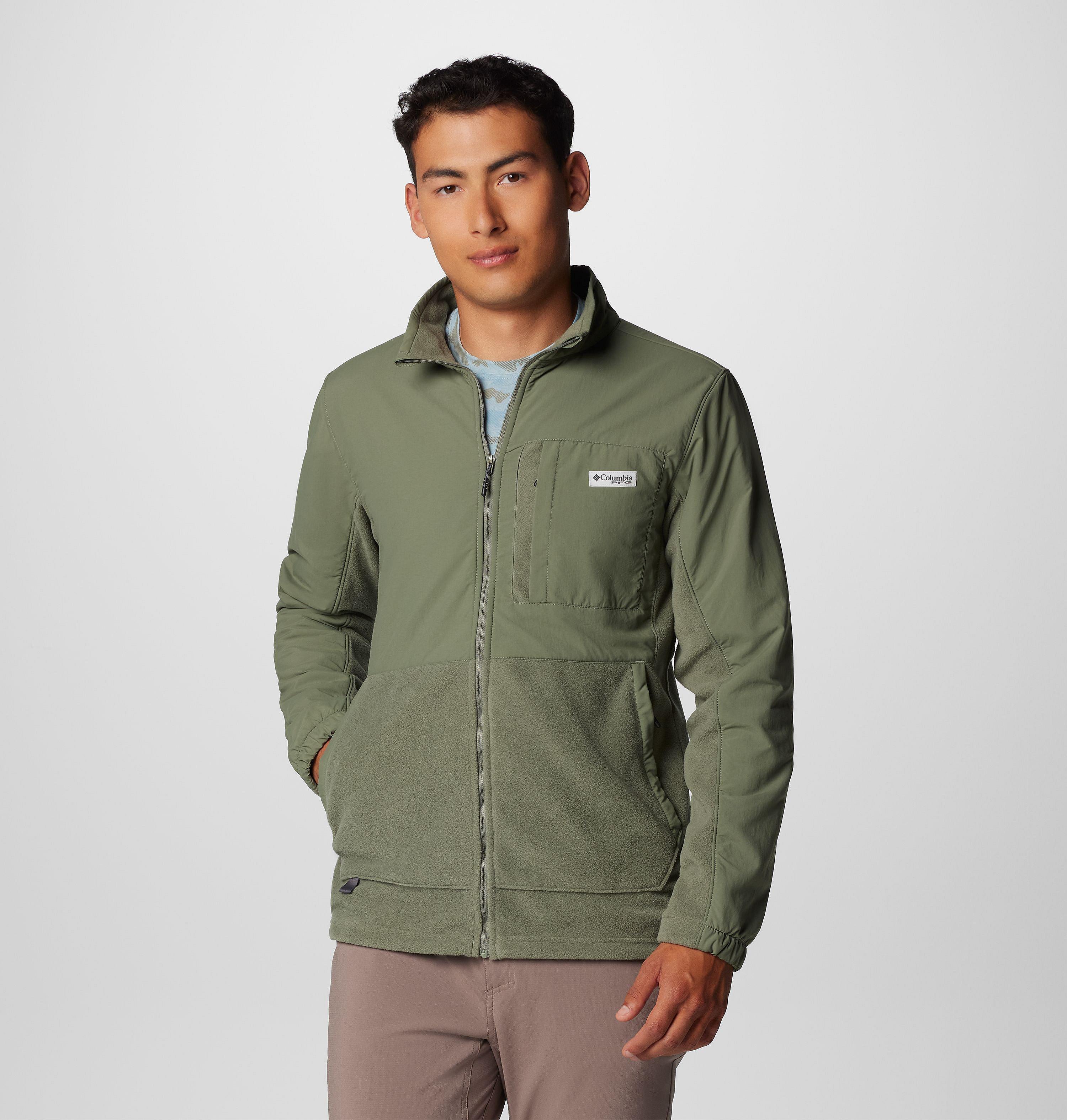 Men's PFG Uncharted Full Zip Fleece Jacket | Columbia