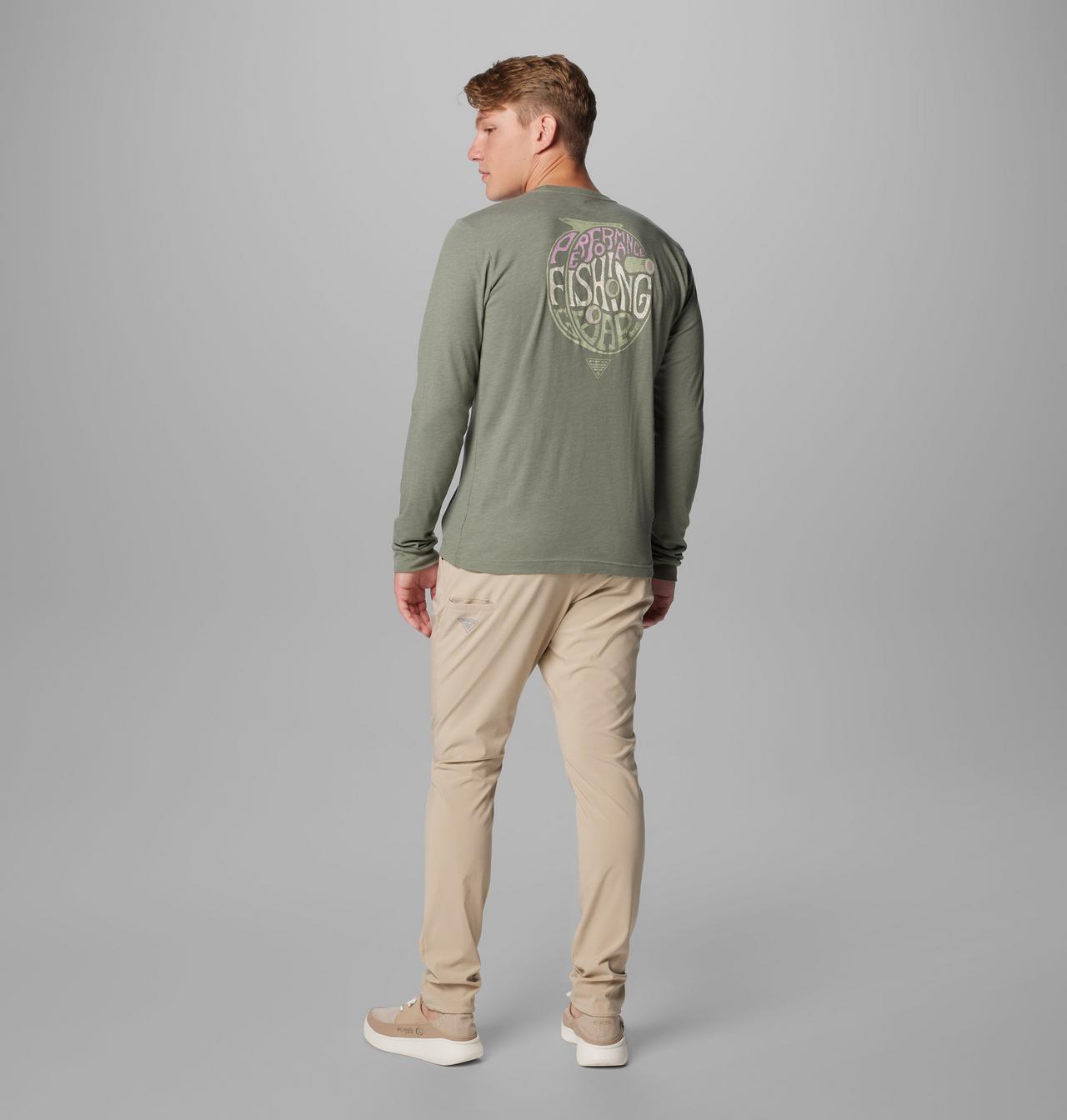 Men's PFG Uncharted™ Long Sleeve Tech T-Shirt 3