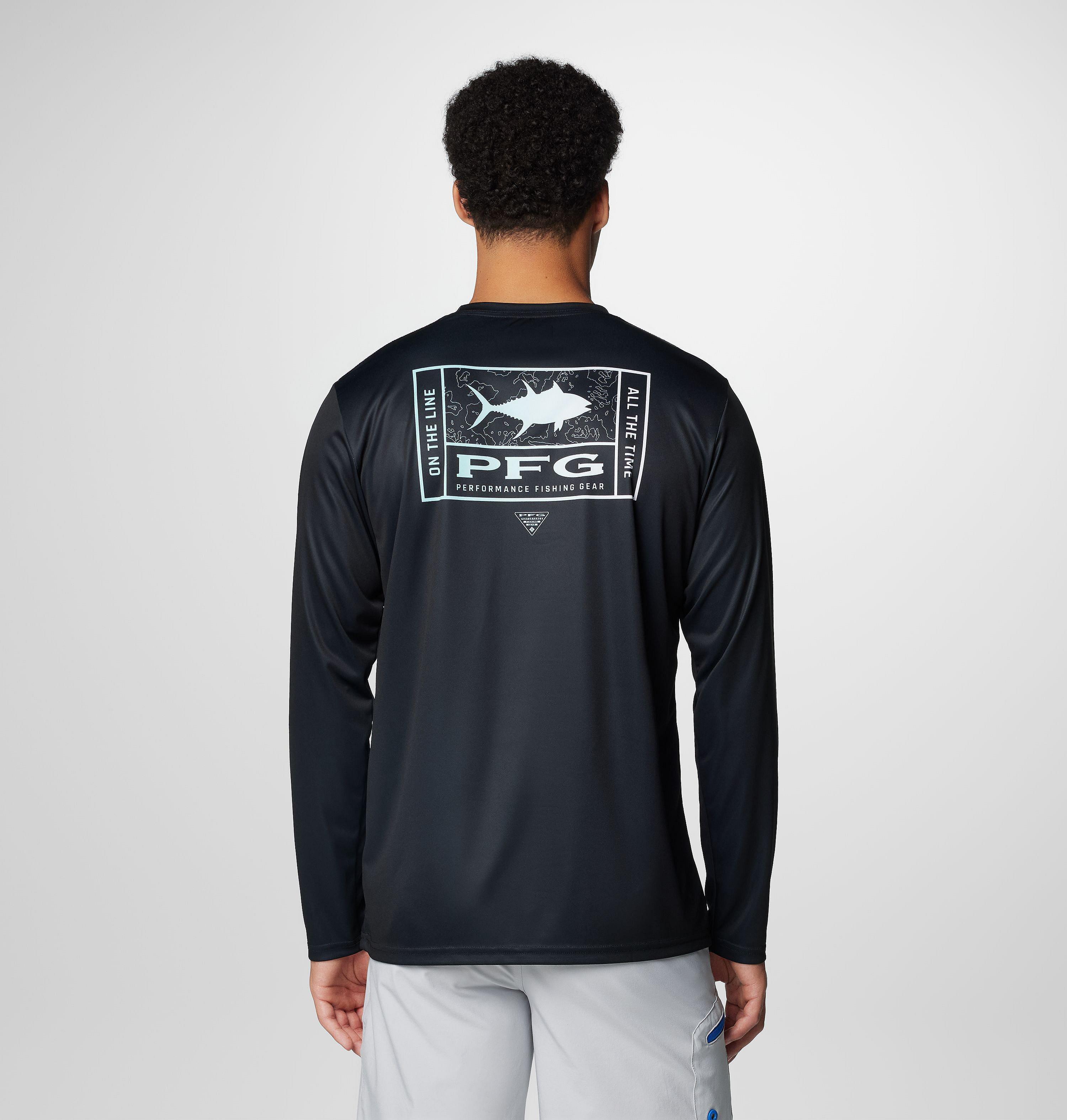 Men's PFG Terminal Tackle Line Time Long Sleeve Shirt 1