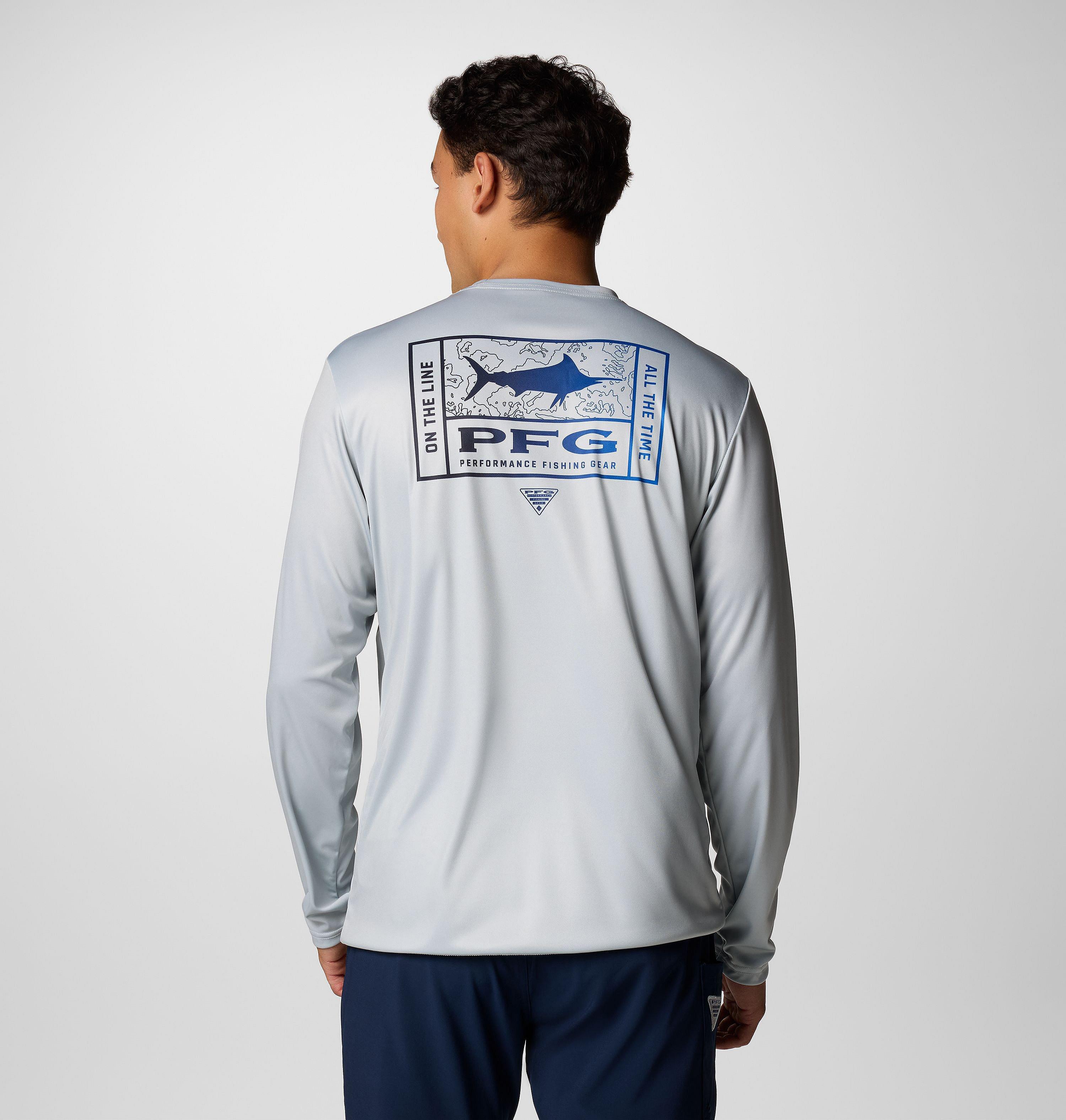 Men's PFG Terminal Tackle Line Time Long Sleeve Shirt 1
