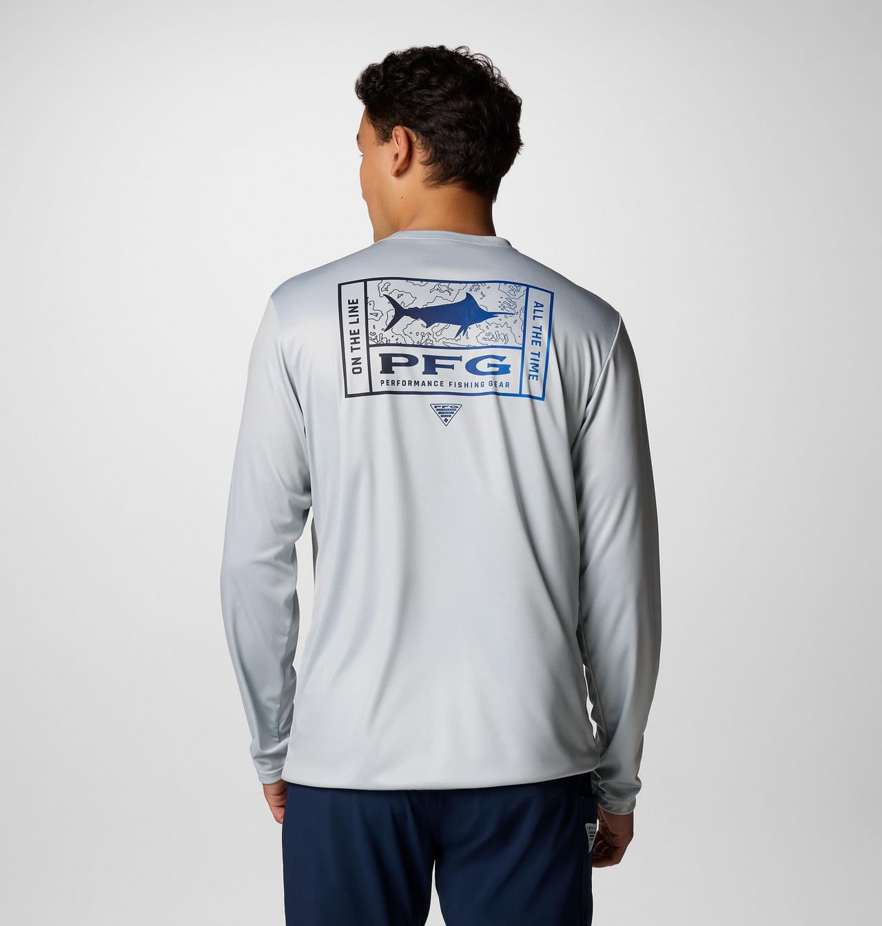 Men's PFG Terminal Tackle™ Line Time Long Sleeve Shirt 1