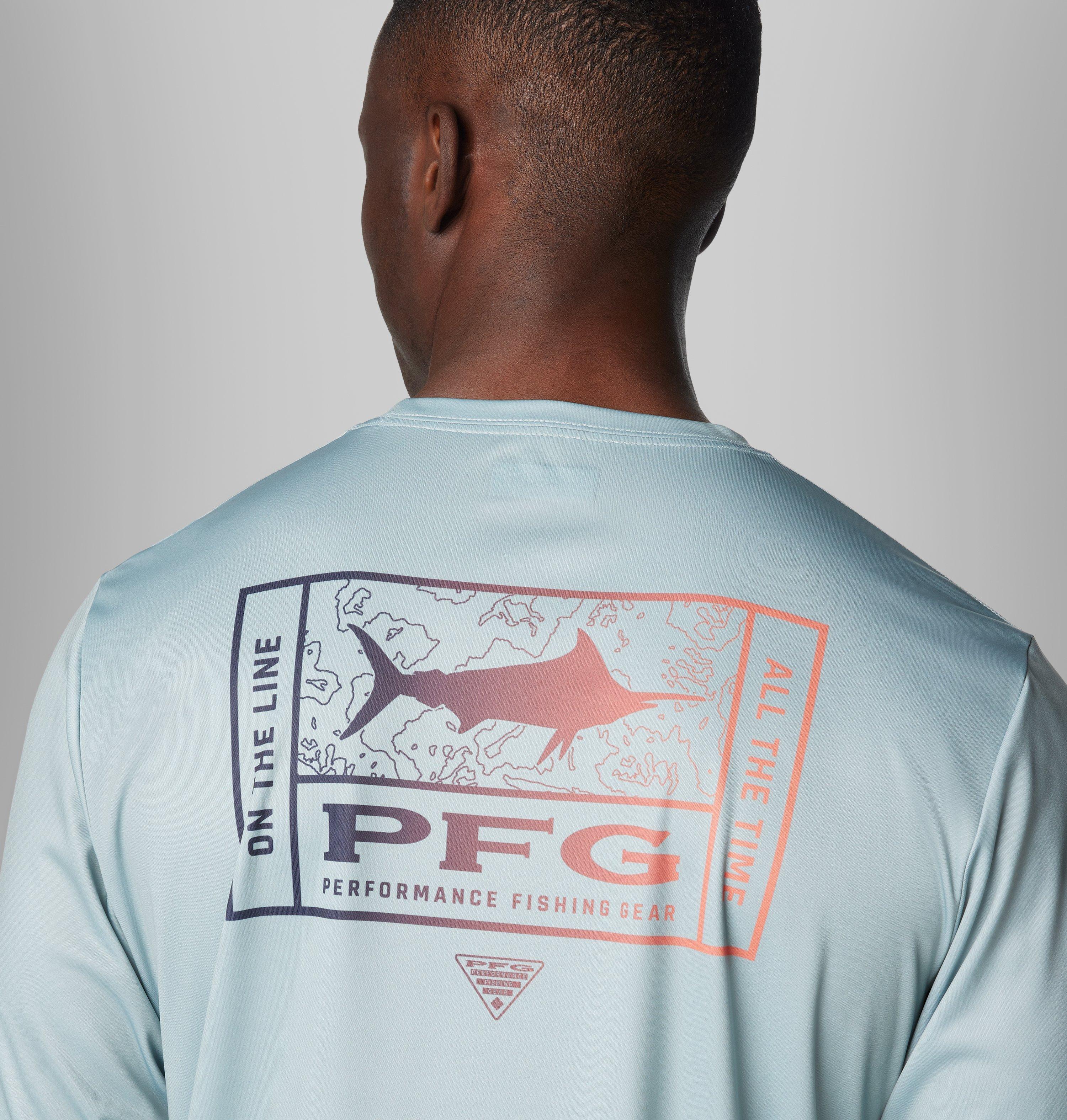 Men's PFG Terminal Tackle Line Time Long Sleeve Shirt 6