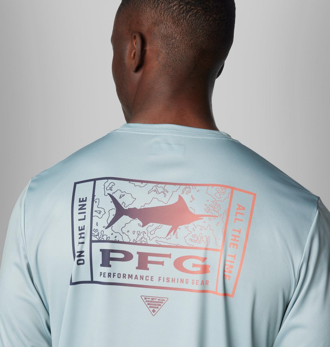 Men's PFG Terminal Tackle™ Line Time Long Sleeve Shirt 6