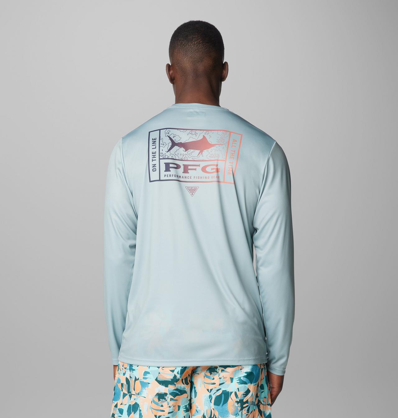 Men's PFG Terminal Tackle™ Line Time Long Sleeve Shirt 2