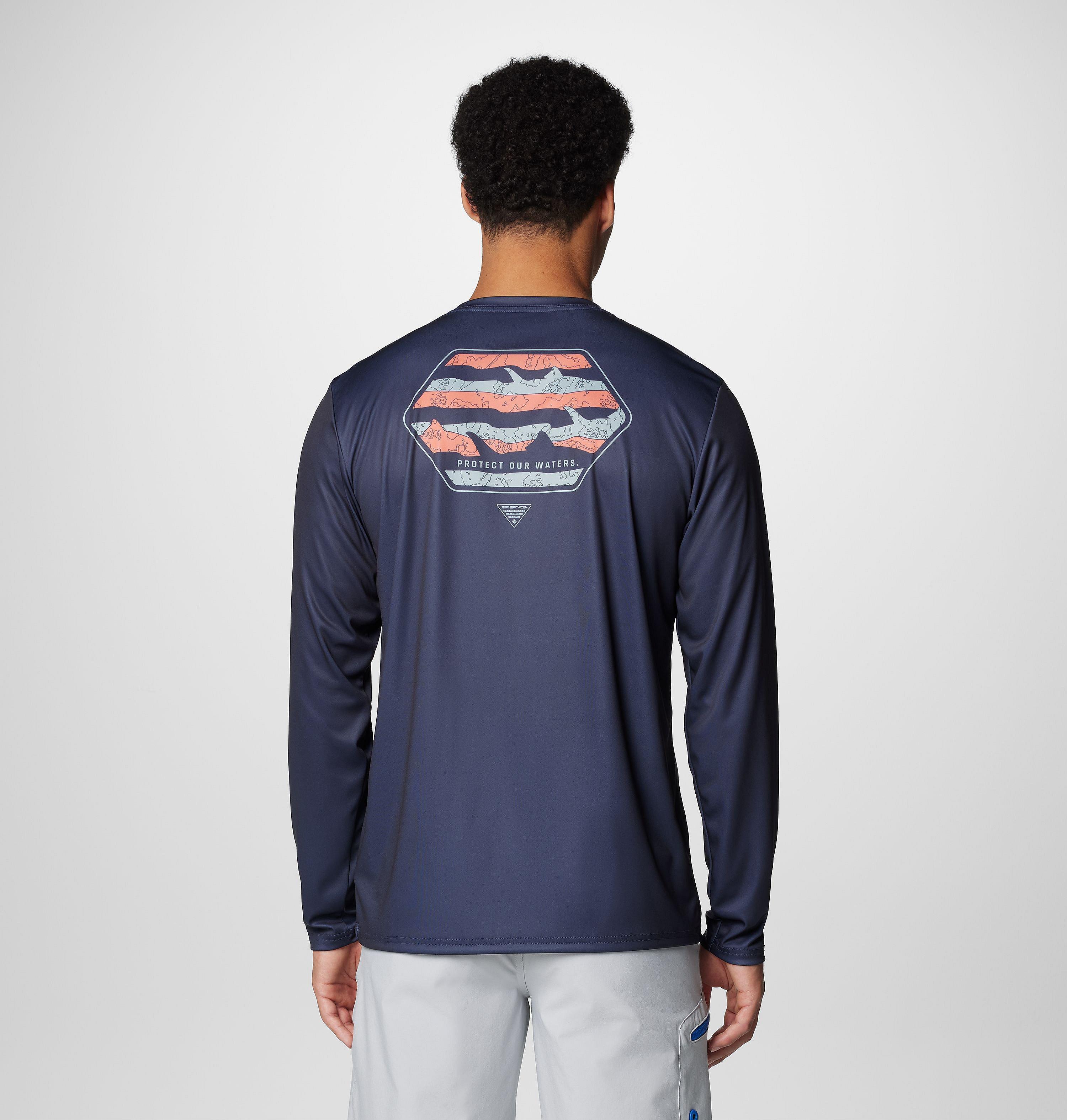 Men's PFG Terminal Tackle Line Time Long Sleeve Shirt 1