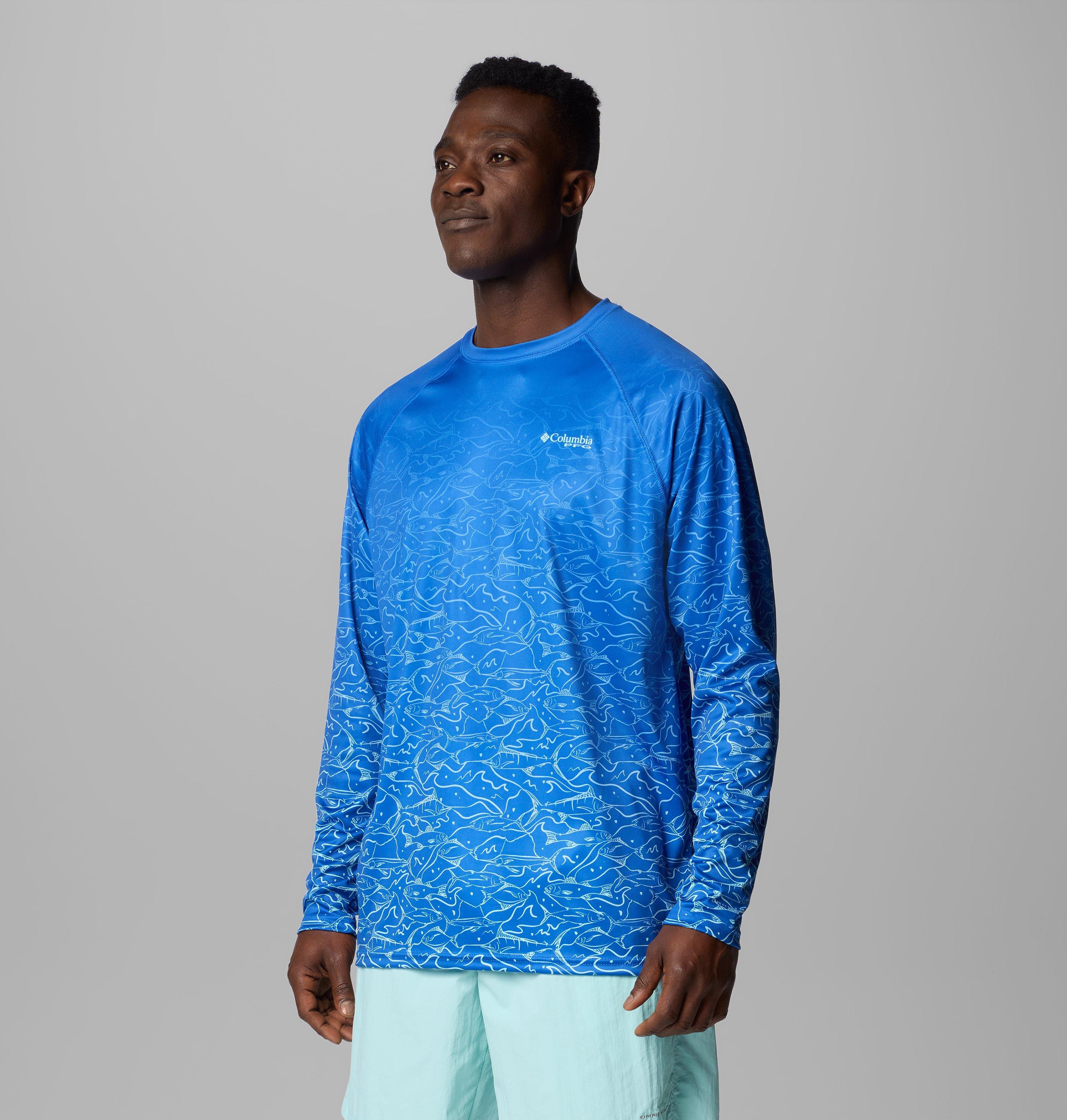 Men's PFG Super Terminal Tackle Fade II Long Sleeve Shirt 4