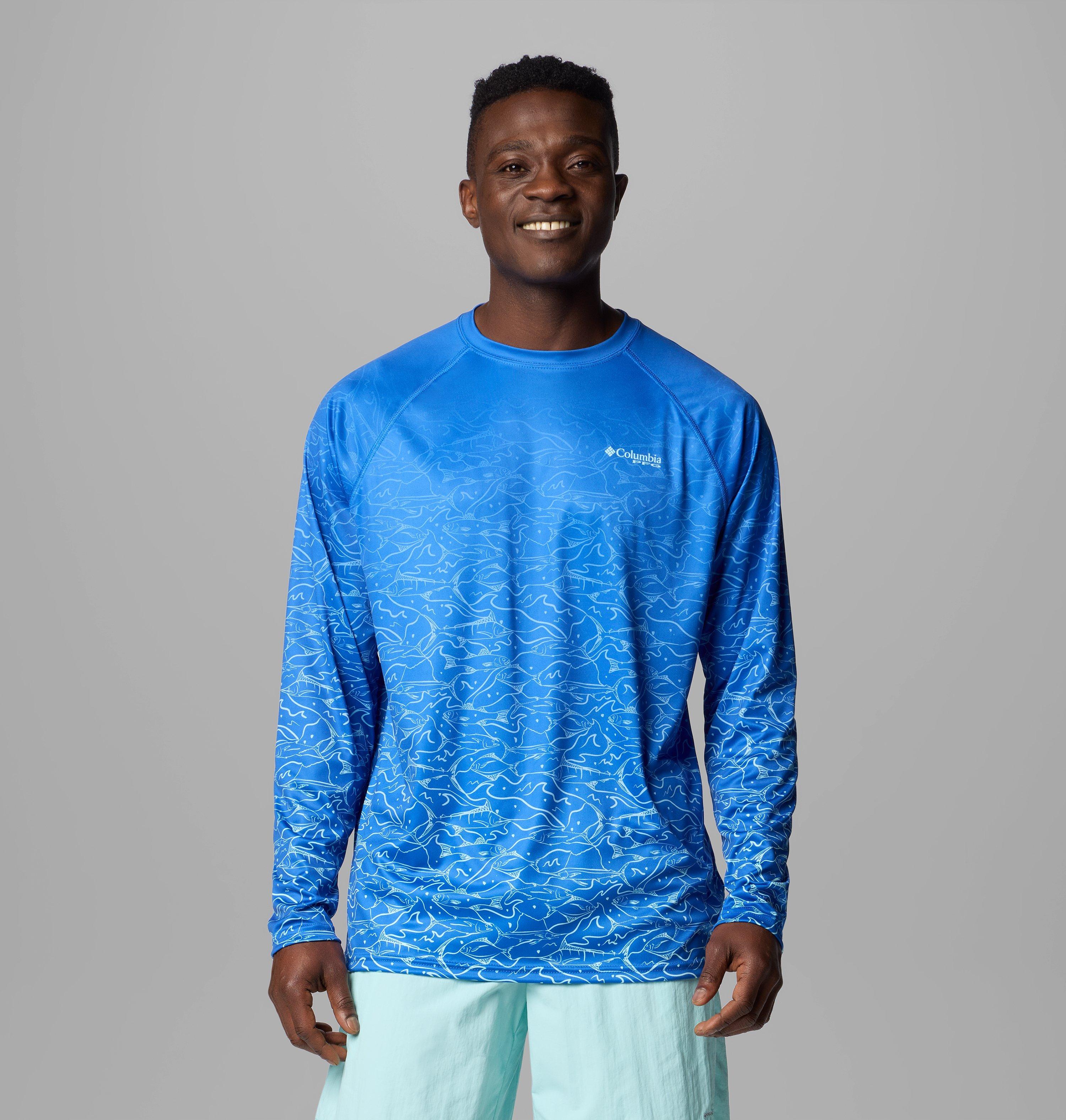 Men's PFG Super Terminal Tackle Fade II Long Sleeve Shirt 1