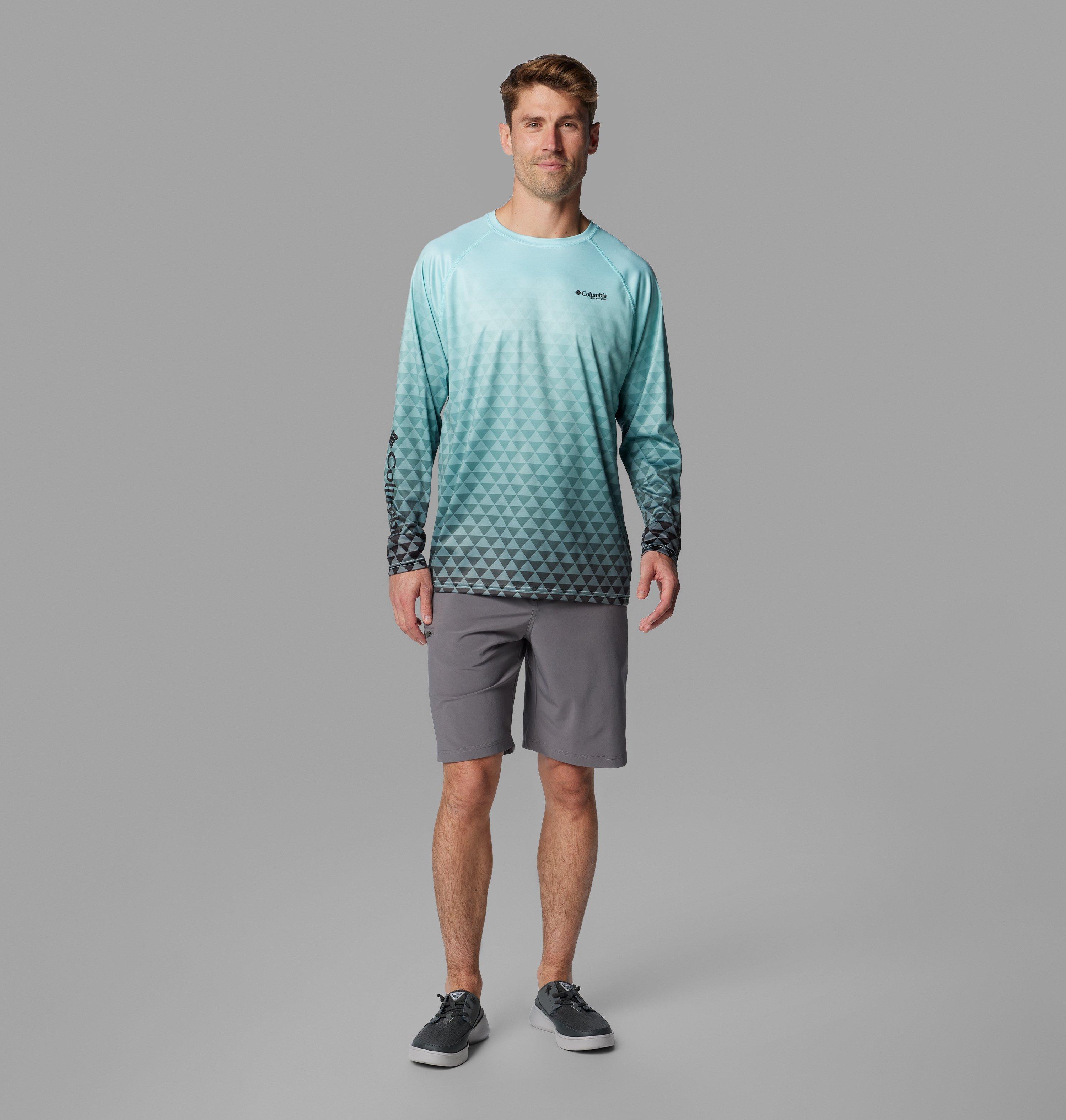 Men's PFG Super Terminal Tackle Fade II Long Sleeve Shirt 3